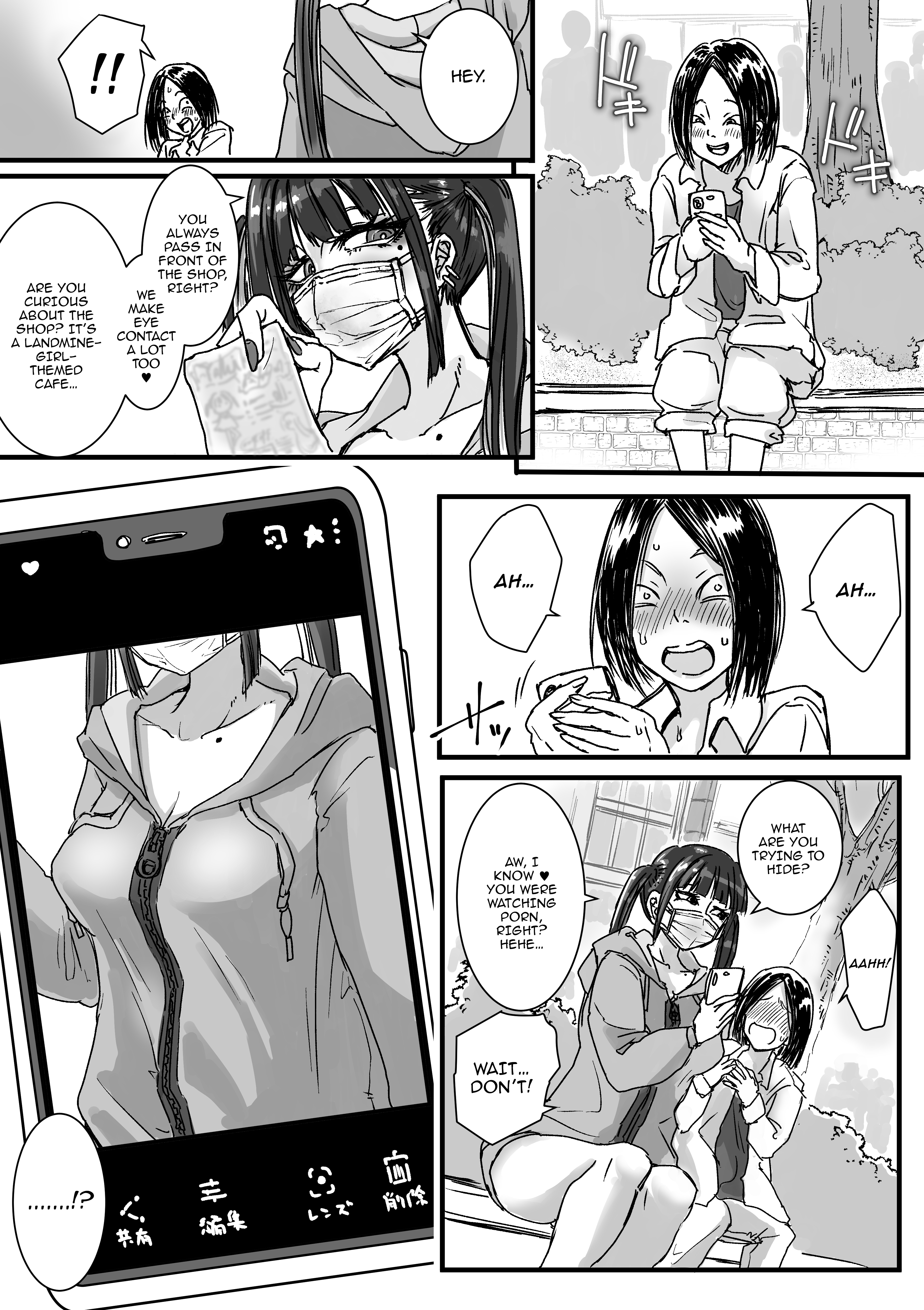 Hentai Manga Comic-The Jirai Girl In The Toilet-Read-3